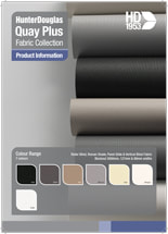 Quay Plus fabrics by Hunter Douglas for Awnings and Blinds